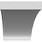 Ekena Millwork 3 1/2-in. W x 36-in. D x 40-in. H Imperial Architectural Grade PVC Knee Brace BRCP035X36X40IMP - alternate 5